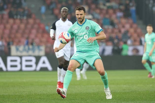 FC Zuerich - FC Lugano Anto Grgic (FC Lugano) 11.04.2026 Stadion Letzigrund Zuerich, SCHWEIZ, Saison 2025 2026 Herren Fussball Super League FC Zuerich - FC Lugano Anto Grgic (FC Lugano) *** FC Zuerich FC Lugano Anto Grgic FC Lugano 11 04 2026 Stadium Letzigrund Zuerich, SWITZERLAND, Season 2025 2026 Men Soccer Super League FC Zuerich FC Lugano Anto Grgic FC Lugano 