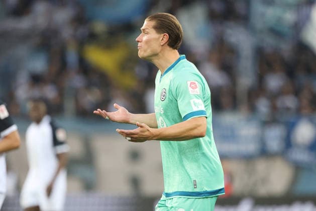FC Zuerich - FC Lugano Kevin Behrens (FC Lugano) 11.04.2026 Stadion Letzigrund Zuerich, SCHWEIZ, Saison 2025 2026 Herren Fussball Super League FC Zuerich - FC Lugano Kevin Behrens (FC Lugano) *** FC Zuerich FC Lugano Kevin Behrens FC Lugano 11 04 2026 Stadium Letzigrund Zuerich, SWITZERLAND, Season 2025 2026 Mens Soccer Super League FC Zuerich FC Lugano Kevin Behrens FC Lugano 