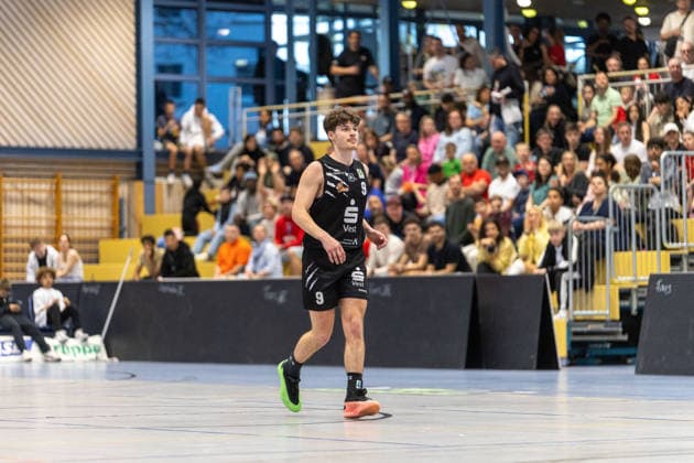 David Ewald (Hertener Loewen Basketball, 09) im Fokus. SV Fellbach Flashers vs. Hertener Loewen Basketball, Basketball,Barmer Basketball 2. Bundesliga ProB, Play-Offs, Saison 2025 2026, 11.04.2026, SV Fellbach Flashers vs. Hertener Loewen Basketball, Basketball,Barmer Basketball 2. Bundesliga ProB, Play-Offs, Saison 2025 2026, 11.04.2026 Fellbach *** David Ewald Hertener Loewen Basketball, 09 in focus SV Fellbach Flashers vs Hertener Loewen Basketball, Basketball,Barmer Basketball 2 Bundesliga ProB, Play Offs, Season 2025 2026, 11 04 2026, SV Fellbach Flashers vs Hertener Loewen Basketball, Basketball,Barmer Basketball 2 Bundesliga ProB, Play Offs, Season 2025 2026, 11 04 2026 Fellbach Copyright: xEibner-Pressefoto DavidexDixGiovx EP_DGI