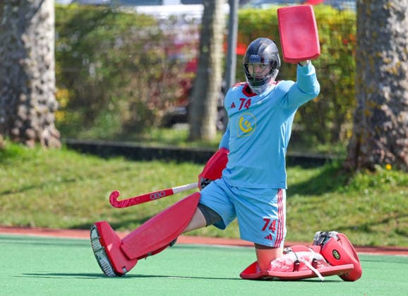 Feldhockey - 1. BL - SC Frankfurt 1880 - RW Köln - 11.04.26, Jean DANNEBERG (Köln), - *** Field field hockey 1 BL SC Frankfurt 1880 RW Köln 11 04 26, Jean DANNEBERG Köln ,