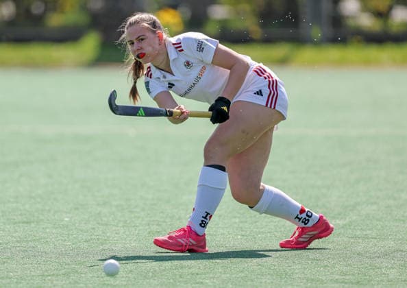 Feldhockey - 1. BL Damen - SC Frankfurt 1880 - Düsseldorfer HC- 11.04.26, Larissa STROH (Frankfurt), - *** Field Hockey 1 BL Women SC Frankfurt 1880 Düsseldorfer HC 11 04 26, Larissa STROH Frankfurt ,