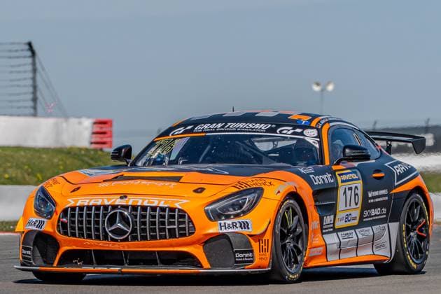 Anton Abee & Jörg Viebahn & Yannik Himmels (PROsport Racing) auf der Rennstrecke am Nürburgring Spannende Rennszene am Nürburgring *** Anton Abee Jörg Viebahn Yannik Himmels PROsport Racing on the Nürburgring race track Exciting racing scene at the Nürburgring Copyright: xMichaelxSchäferx