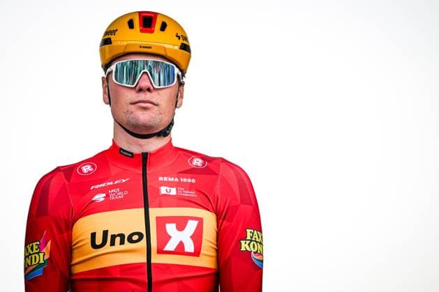 Norwegian Soren Waerenskjold of Team UNO-X Mobility pictured at the start of the men s Paris-Roubaix cycling race, Sunday 12 April 2026, around Roubaix, France. The 123rd edition of Paris-Roubaix cycling races will take on Sunday, with the women riding 143,1 km the men riding 258,3 km on Sunday. ELIASxROM  x170547323x
