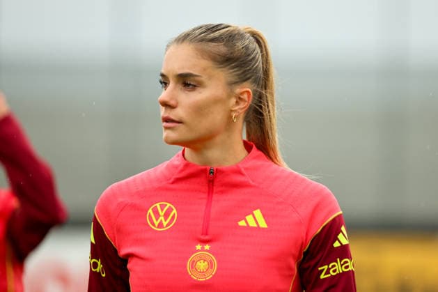 Herzogenaurach, Deutschland, 12. April 2026: Länderspielmaßnahme Vorbereitung auf das Frauen WM-Qualifikationsspiel gegen Österreich - Training in Herzogenaurach Im Bild: Selina Cerci (Deutschland) Copyright: HMBxMedia MadeleinexFantini