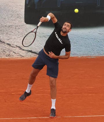 11.04.2026, BMW Open 2026, ATP, Tennis Herren Tour 500, MTTC Iphitos, Muenchen, Tennis, im Bild: Marin Cilic (CRO)