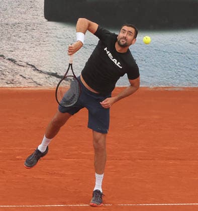 11.04.2026, BMW Open 2026, ATP, Tennis Herren Tour 500, MTTC Iphitos, Muenchen, Tennis, im Bild: Marin Cilic (CRO)