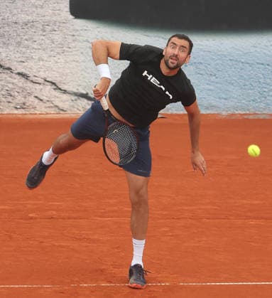 11.04.2026, BMW Open 2026, ATP, Tennis Herren Tour 500, MTTC Iphitos, Muenchen, Tennis, im Bild: Marin Cilic (CRO)