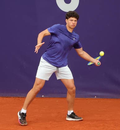 12.04.2026, BMW Open 2026, ATP, Tennis Herren Tour 500, MTTC Iphitos, Muenchen, Tennis, im Bild: Ben Shelton (USA)