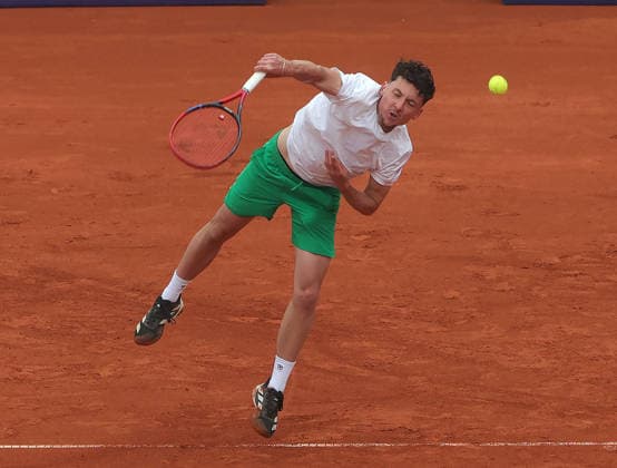 12.04.2026, BMW Open 2026, ATP, Tennis Herren Tour 500, MTTC Iphitos, Muenchen, Tennis, im Bild: Max Hans Rehberg (GER)