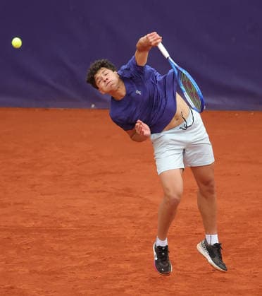 12.04.2026, BMW Open 2026, ATP, Tennis Herren Tour 500, MTTC Iphitos, Muenchen, Tennis, im Bild: Ben Shelton (USA)