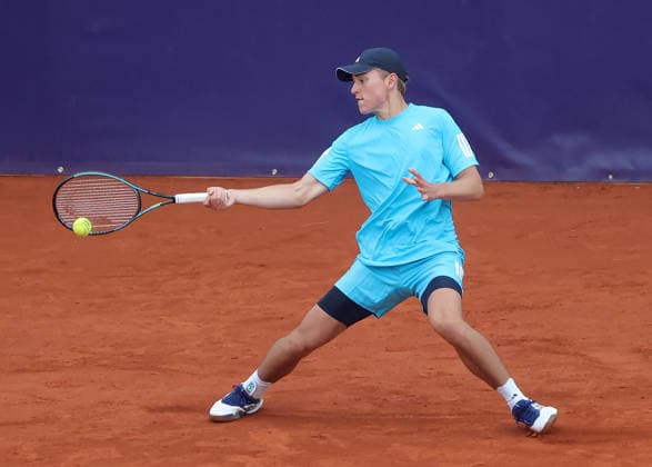 12.04.2026, BMW Open 2026, ATP, Tennis Herren Tour 500, MTTC Iphitos, Muenchen, Tennis, im Bild: Justin Engel (GER)