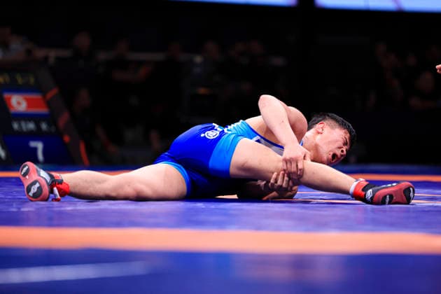 Senior Wrestling Asian Championships 61kg FS - Kwang Myong Kim (PRK)