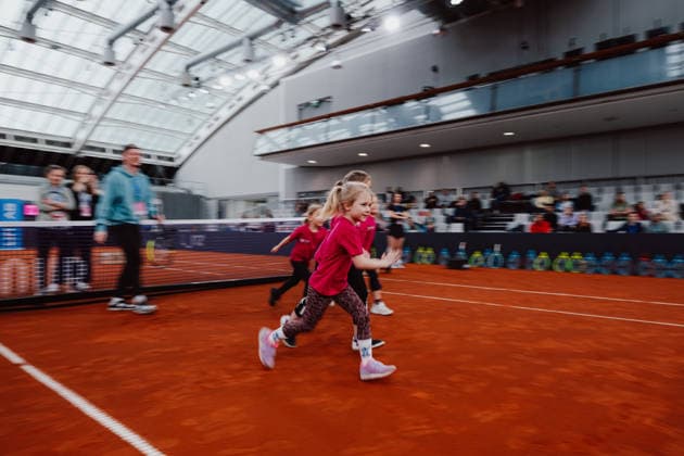 TENNIS - WTA, Tennis Damen Upper Austria Ladies Linz LINZ,AUSTRIA,12.APR.26 - TENNIS - WTA Tour, Upper Austria Ladies Linz. Image shows participants.  GEPAxpictures xAlexanderxSolc