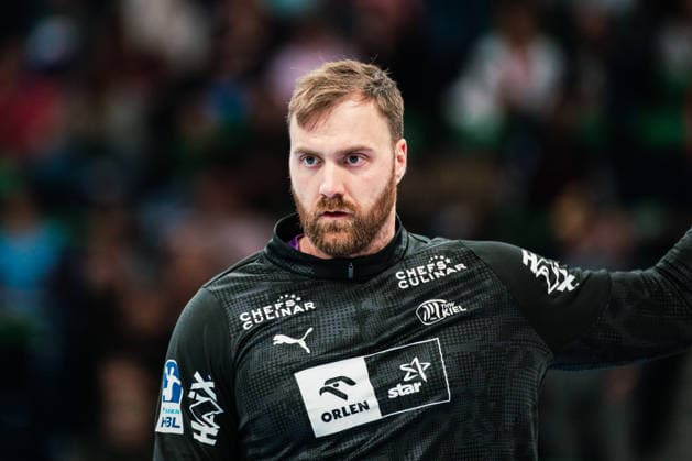HBL: HSV Hamburg vs. THW Kiel, 12.04.2026 Andreas Wolff (THW Kiel, 33); HBL: HSV Hamburg vs. THW Kiel am 12.04.2026 in der Barclays Arena, Hamburg Copyright: xBEAUTIFULxSPORTS Tonhäuserx