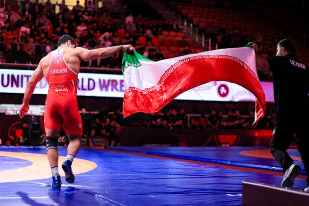 Senior Wrestling Asian Championships 86kg FS - Kamran Ghorban Ghasempour (IRI)