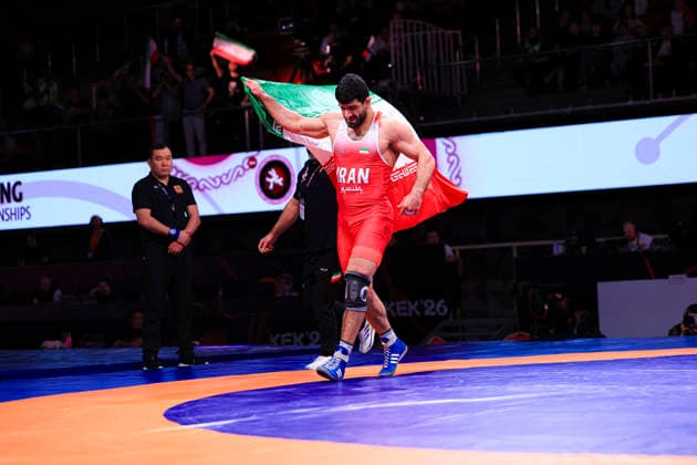 Senior Wrestling Asian Championships 86kg FS - Kamran Ghorban Ghasempour (IRI)