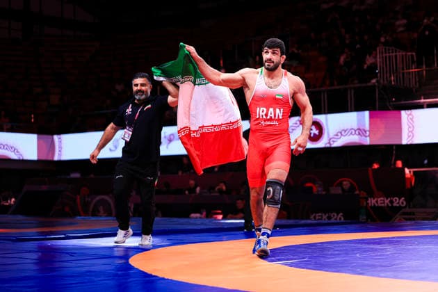 Senior Wrestling Asian Championships 86kg FS - Kamran Ghorban Ghasempour (IRI)