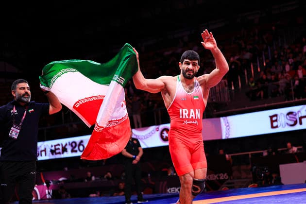 Senior Wrestling Asian Championships 86kg FS - Kamran Ghorban Ghasempour (IRI)