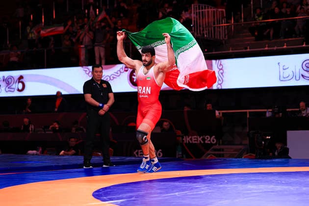 Senior Wrestling Asian Championships 86kg FS - Kamran Ghorban Ghasempour (IRI)
