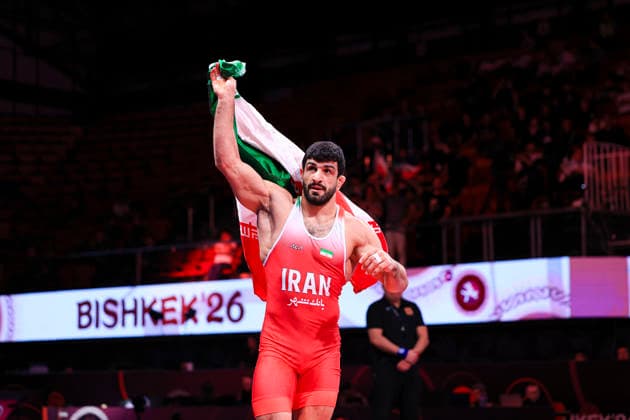Senior Wrestling Asian Championships 86kg FS - Kamran Ghorban Ghasempour (IRI)