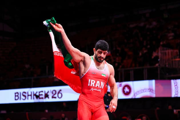 Senior Wrestling Asian Championships 86kg FS - Kamran Ghorban Ghasempour (IRI)