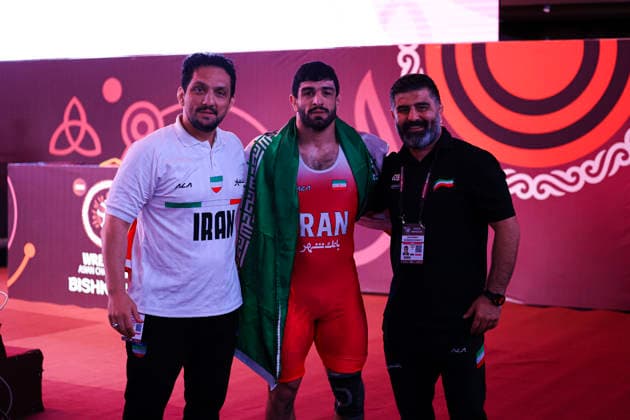 Senior Wrestling Asian Championships 86kg FS - Kamran Ghorban Ghasempour (IRI)