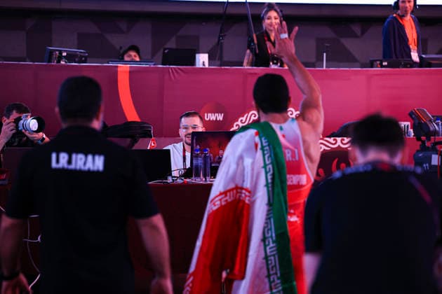 Senior Wrestling Asian Championships 86kg FS - Kamran Ghorban Ghasempour (IRI)