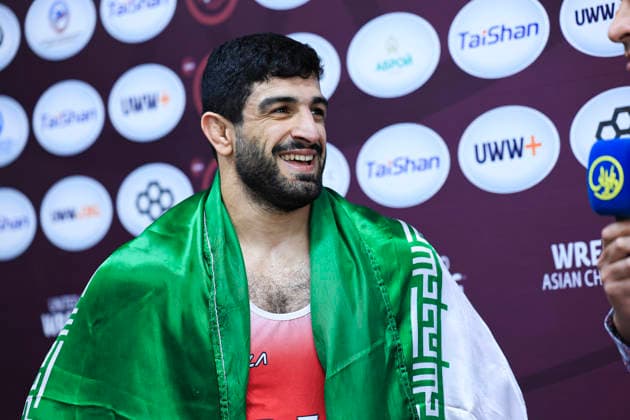 Senior Wrestling Asian Championships 86kg FS - Kamran Ghorban Ghasempour (IRI)