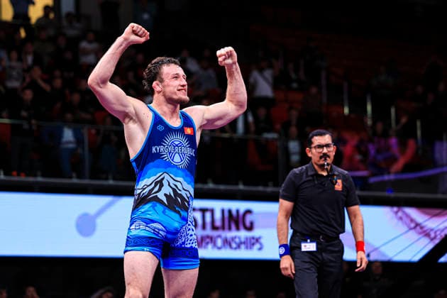 Senior Wrestling Asian Championships 92kg FS - Iakov Chaplin (KGZ)