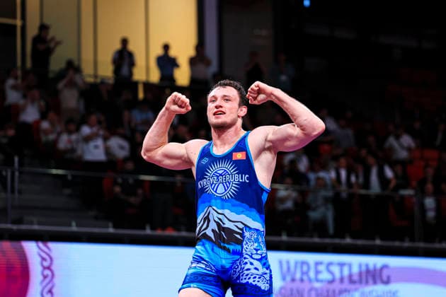 Senior Wrestling Asian Championships 92kg FS - Iakov Chaplin (KGZ)