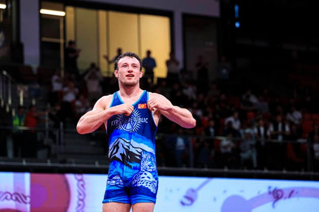 Senior Wrestling Asian Championships 92kg FS - Iakov Chaplin (KGZ)