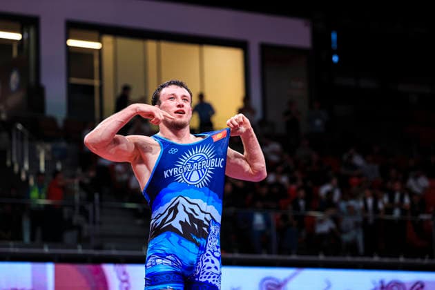 Senior Wrestling Asian Championships 92kg FS - Iakov Chaplin (KGZ)