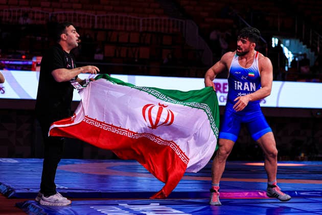 Senior Wrestling Asian Championships 92kg FS - Mohammadmobin Gholamali Azimi (IRI)