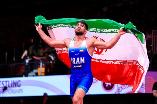 Senior Wrestling Asian Championships 92kg FS - Mohammadmobin Gholamali Azimi (IRI)