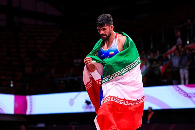 Senior Wrestling Asian Championships 92kg FS - Mohammadmobin Gholamali Azimi (IRI)