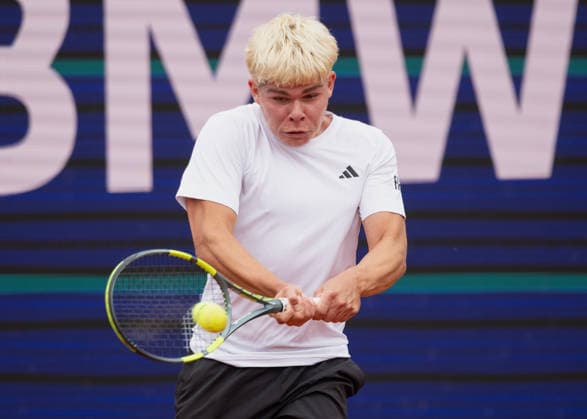 Diego Dedura (GER) Tennis - BMW Open 2026 - ATP, Tennis Herren 500 - MTTC Iphitos - Muenchen - Bayern - Deutschland - 12 April 2026. Copyright: xJuergenxHasenkopfx