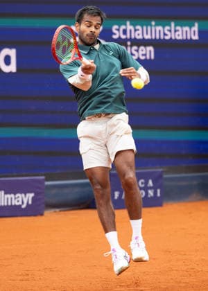 Sumit Nagal (IND) Tennis - BMW Open 2026 - ATP, Tennis Herren 500 - MTTC Iphitos - Muenchen - Bayern - Deutschland - 12 April 2026. Copyright: xJuergenxHasenkopfx