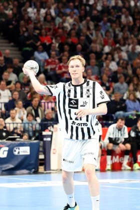 Handball Daikin Handball Bundesliga 2025 2026 - Handball Verein Hamburg vs. THW Kiel Eric Johansson (Kiel), Barclays Arena Hamburg
