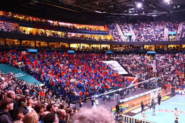 Handball I Herren I Saison 2025 2026 I Bundesliga I 28. Spieltag I HSV Hamburg - THW Kiel I 12.04.2026 Volle Barclays Arena Hamburg Barclaycard Arena Hamburg Deutschland Copyright: xLobeca RalfxHomburgx