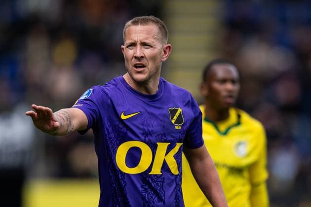 SITTARD - Lewis Holtby of NAC Breda during the Dutch Eredivisie match between Fortuna Sittard and NAC Breda at the Fortuna Sittard stadium on April 12, 2026 in Sittard, the Netherlands. SONNY LENSEN ANP Eredivisie 2025-2026 xVIxANPxSportx xxANPxIVx 555627730 originalFilename: 555627730.jpg
