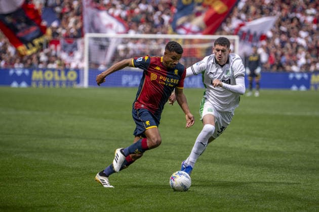 CALCIO - Serie A - Genoa CFC vs US Sassuolo JUNIOR MESSIAS during Genoa CFC vs US Sassuolo, Italian soccer Serie A match in Genoa, Italy, April 12 2026 Genoa Italy  Copyright: xIPAxSport ABACAx