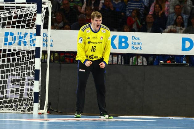 Handball I Herren I Saison 2025 2026 I Bundesliga I 28. Spieltag I HSV Hamburg - THW Kiel I 12.04.2026 Robin Haug (16, HSV Hamburg) Hamburg Barclaycard Arena Hamburg Deutschland Copyright: xLobeca RalfxHomburgx