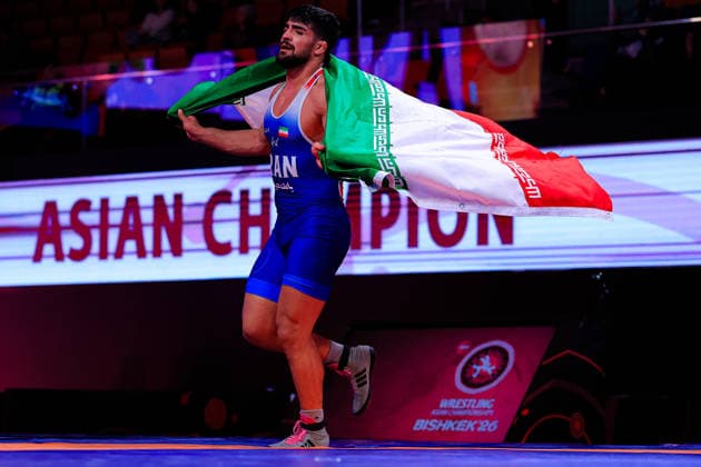 Senior Wrestling Asian Championships 92kg FS - Mohammadmobin Gholamali Azimi (IRI)
