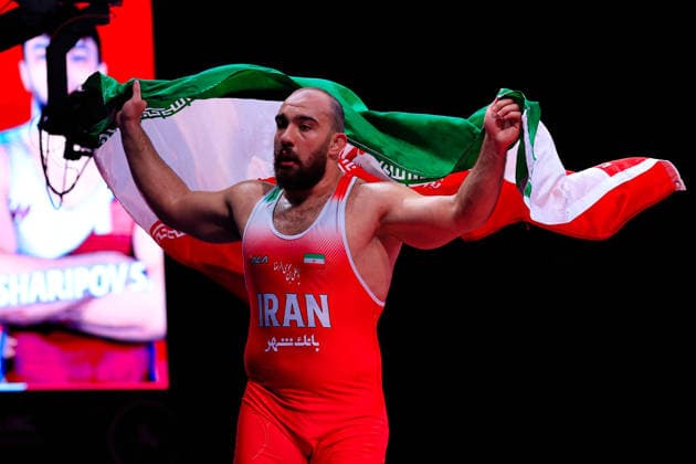 Senior Wrestling Asian Championships 125kg FS - Amir Hossein Abbas Zare (IRI)