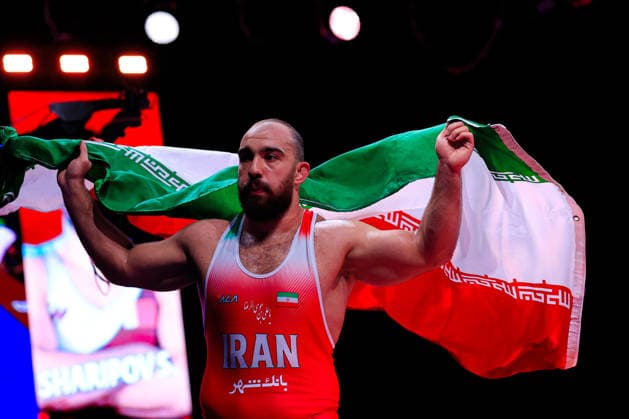 Senior Wrestling Asian Championships 125kg FS - Amir Hossein Abbas Zare (IRI)