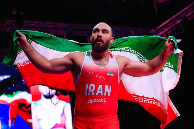 Senior Wrestling Asian Championships 125kg FS - Amir Hossein Abbas Zare (IRI)