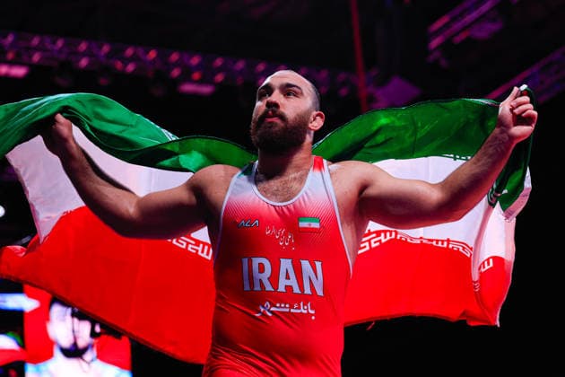 Senior Wrestling Asian Championships 125kg FS - Amir Hossein Abbas Zare (IRI)