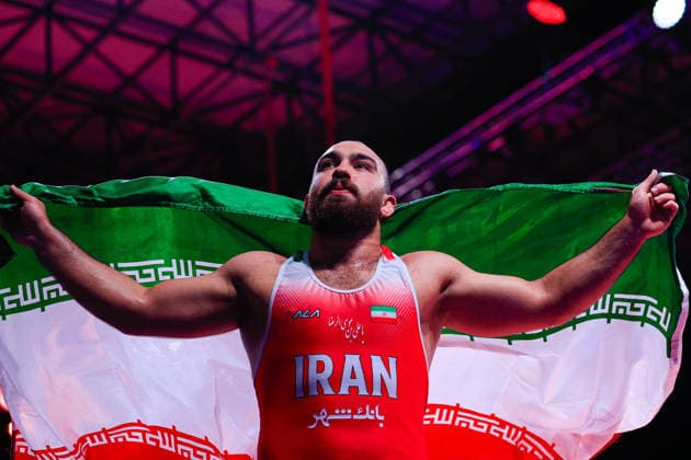 Senior Wrestling Asian Championships 125kg FS - Amir Hossein Abbas Zare (IRI)