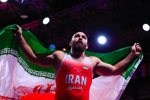 Senior Wrestling Asian Championships 125kg FS - Amir Hossein Abbas Zare (IRI)