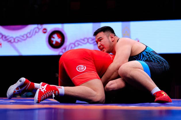 Senior Wrestling Asian Championships 125kg FS - Yedige Kassimbek (KAZ) df. Buheeerdun Buheeerdun (CHN)